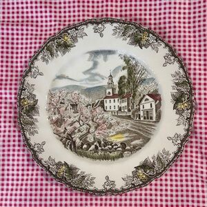 Johnson Brothers Friendly Village The Village Green Dinner Plate Buffet Plate